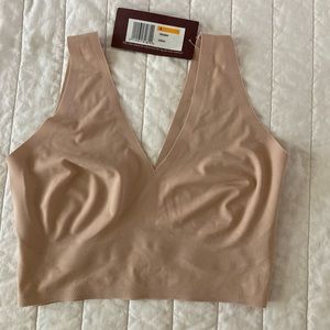 True & co v neck bra